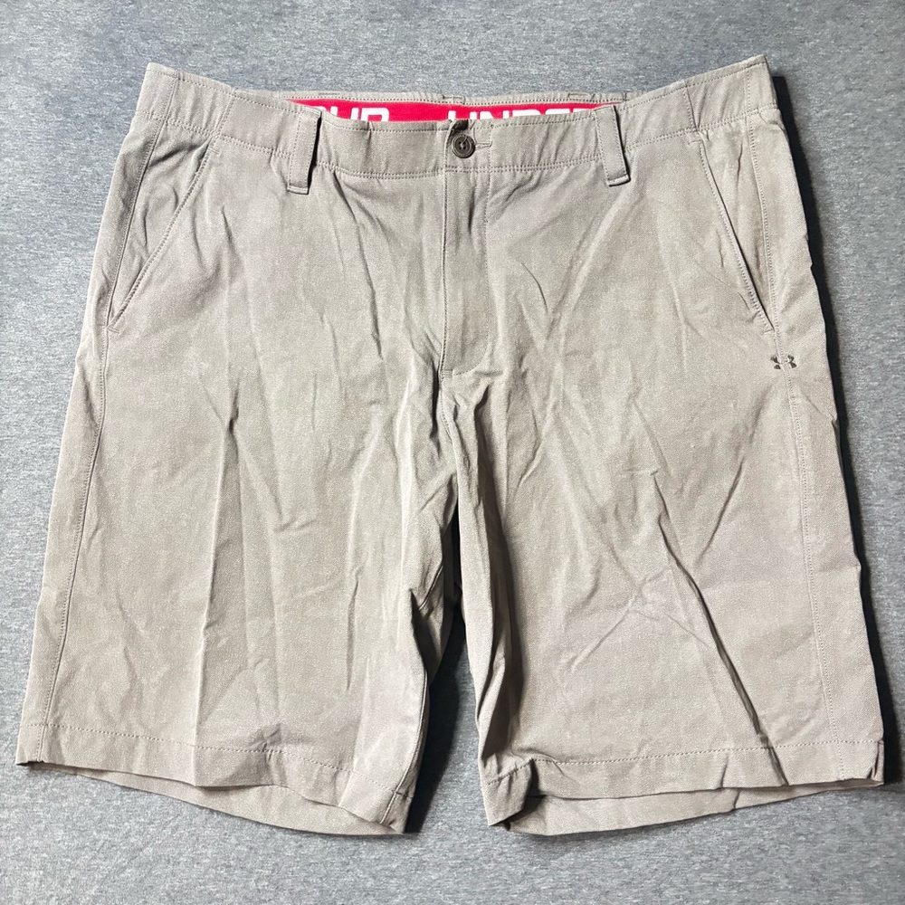 Under Armour Men's Kahaki Flat Front Shorts